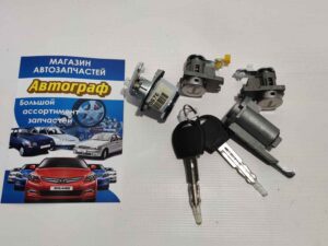 Замок зажигания+кт личинок Aveo (T250)