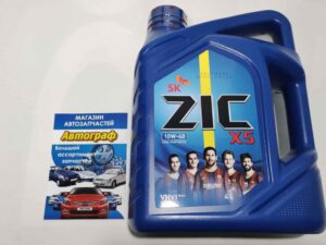 Масло ZIC 10W40 X5 (4L) (шт.)