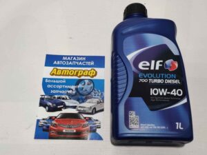 Масло Elf  Evolution 700 Turbo Diesel 10W40 SN/CF 1L (шт.)
