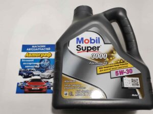 Масло MOBIL 5W-30 Formula FE 3000 SM/SL/CF 4L