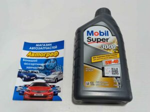Масло MOBIL 5W-40 Super 3000  SN/SM 1L (шт.)