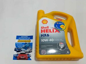 Масло Helix HX6 10W40 (4L) (шт.)
